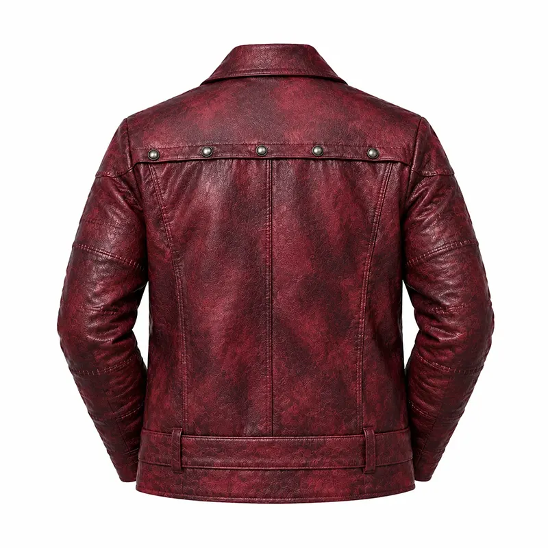 Billy Idol American Idol Burgundy Jacket - Image 2