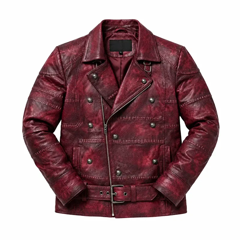Billy Idol American Idol Burgundy Jacket