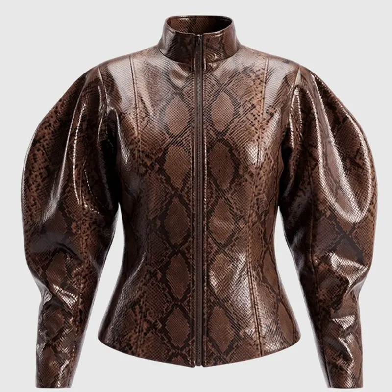 Brittany Mahomes Snake Print Jacket - Image 4