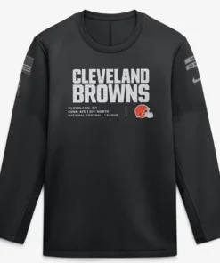 Browns 2026 Salute to Service Crewneck Sweatshirt