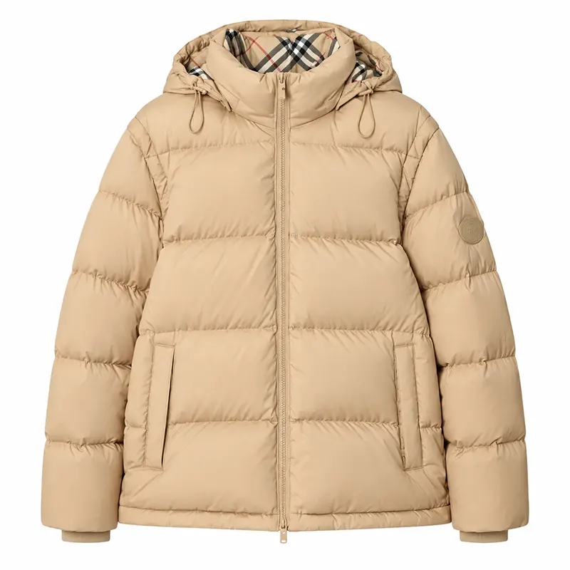 Burberry Beige Puffer Jacket