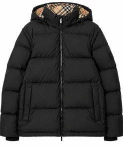 Burberry Black Puffer Jacket