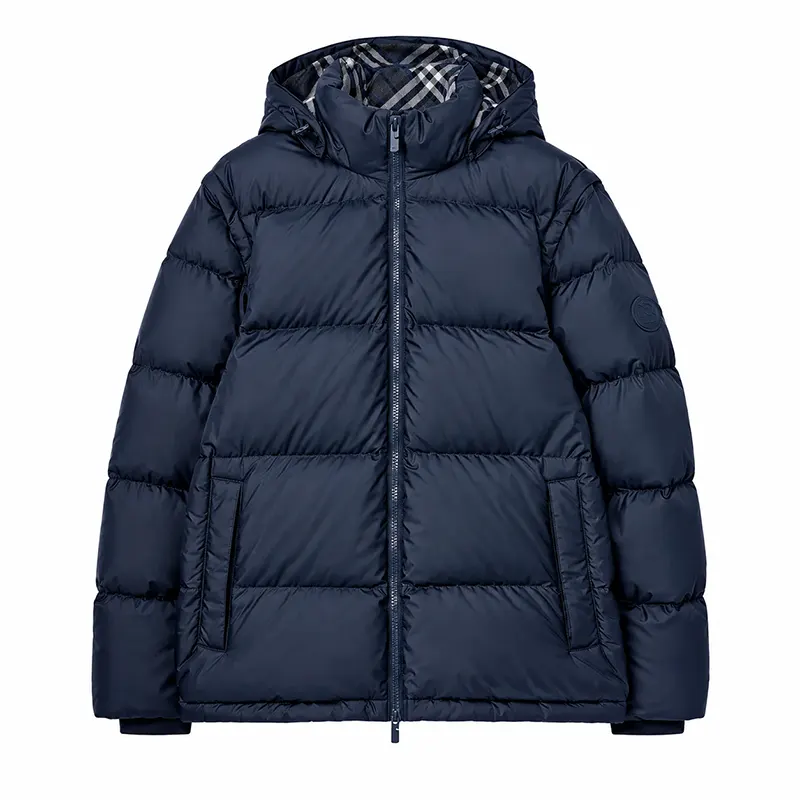 Burberry Navy Puffer Jacket
