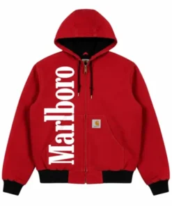 Carhartt Marlboro Red Cotton Jacket
