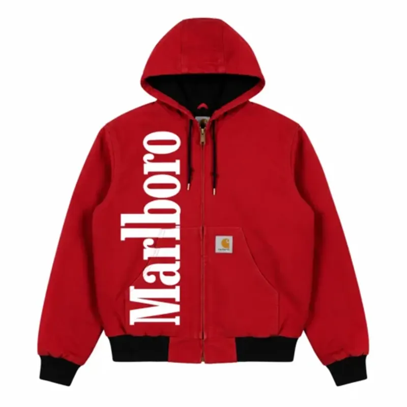 Carhartt Marlboro Red Cotton Jacket
