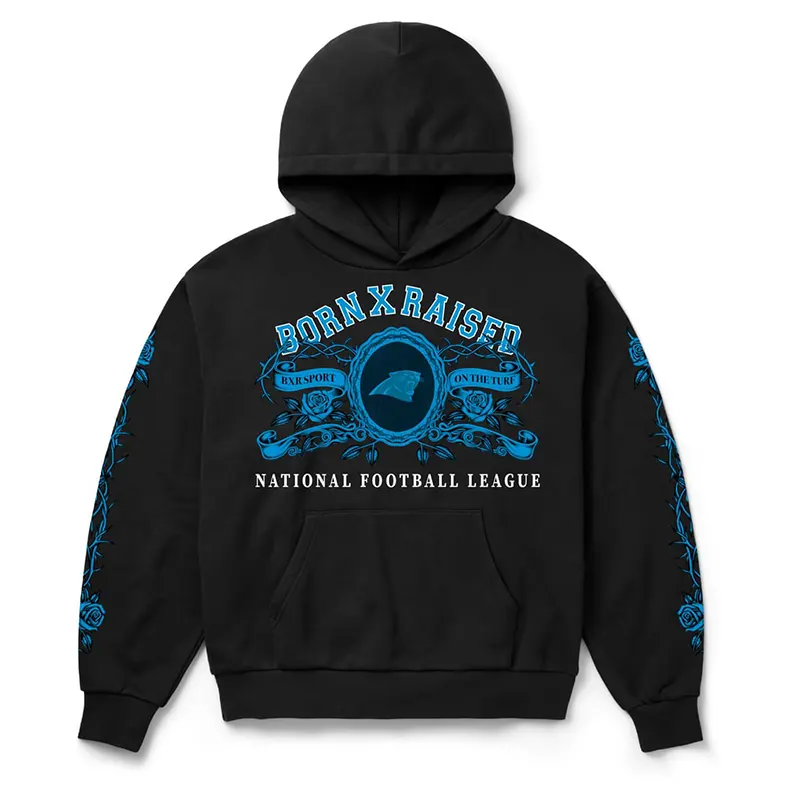 Carolina Panthers Born x Raised Crest Hoodie - Image 2
