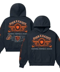 Chicago Bears Born x Raised Crest Hoodie