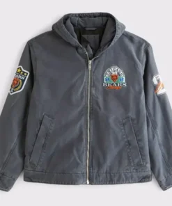 Chicago Bears Hooded Bomber Jacket