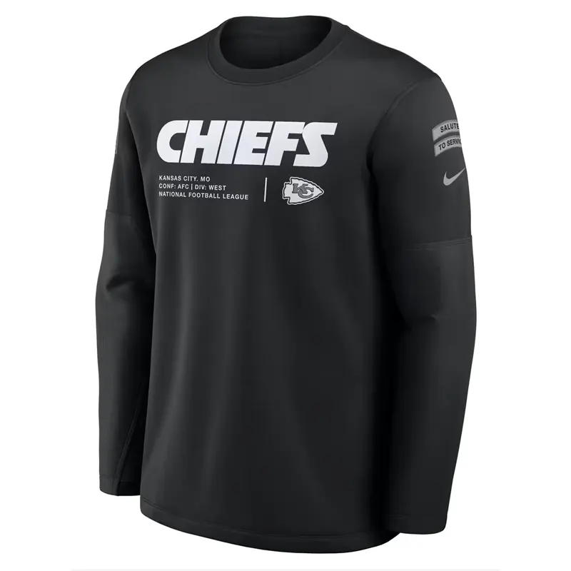 Chiefs 2026 Salute to Service Crewneck Sweatshirt - Image 3