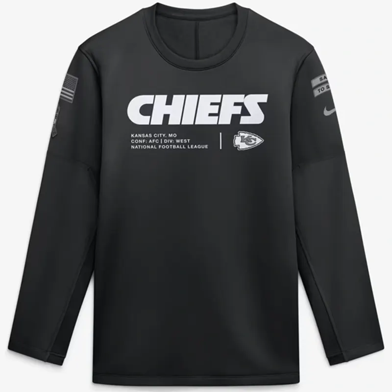 Chiefs 2026 Salute to Service Crewneck Sweatshirt