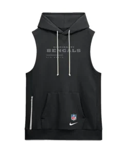Cincinnati Bengals 2026 Zac Taylor Sideline Sleeveless Hoodie