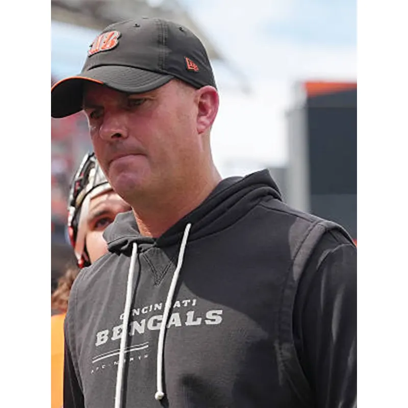 Cincinnati Bengals 2026 Zac Taylor Sideline Sleeveless Hoodie - Image 3