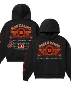 Cincinnati Bengals Born x Raised Crest Hoodie