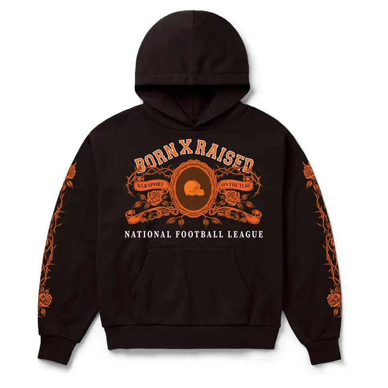Cleveland Browns Born x Raised Crest Hoodie - Image 2