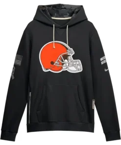 Cleveland Browns Salute to Service Black Hoodie