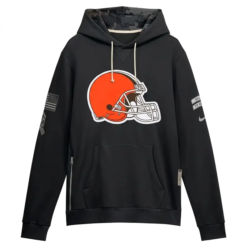 Cleveland Browns Salute to Service Black Hoodie