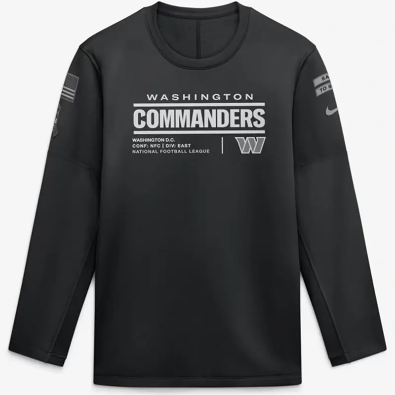 Commanders 2026 Salute to Service Crewneck Sweatshirt