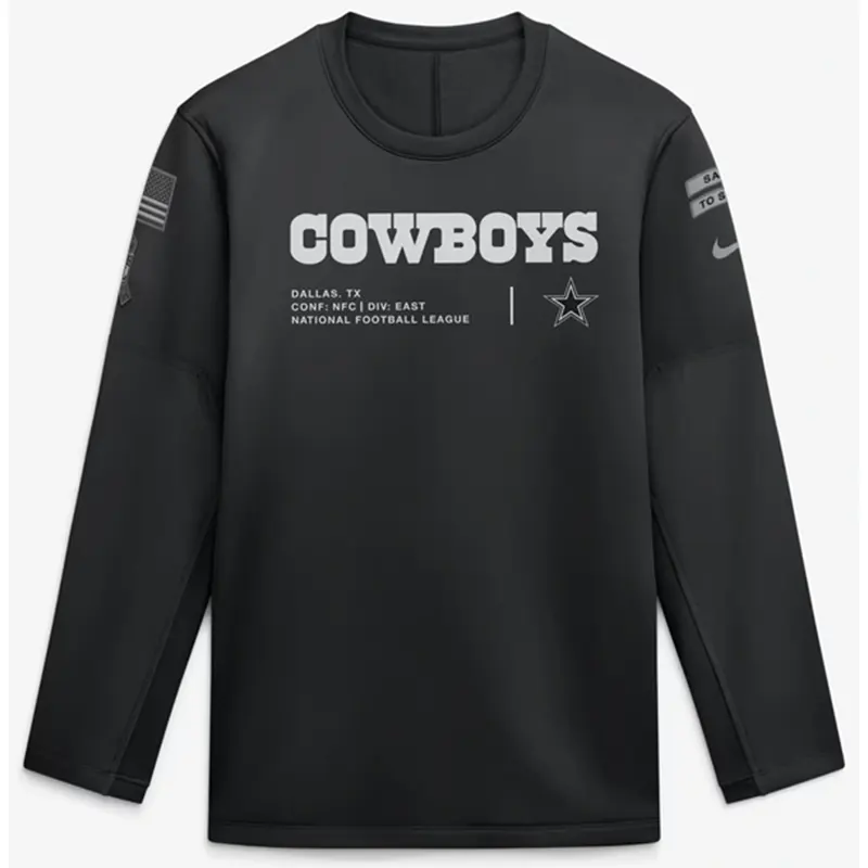 Cowboys 2026 Salute to Service Crewneck Sweatshirt