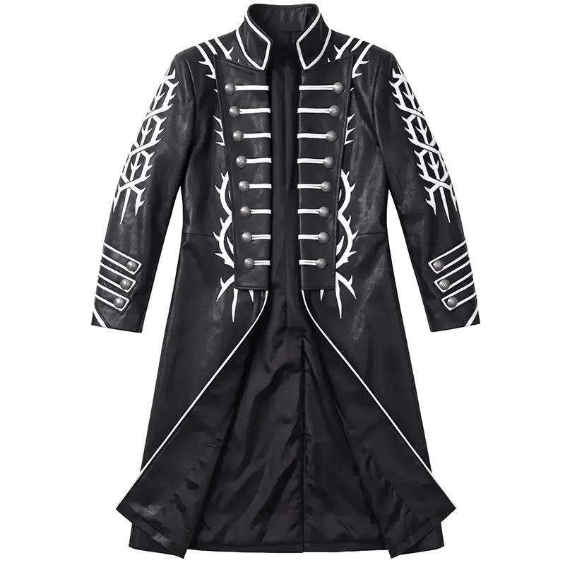 DMC 5 Vergil Trench Leather Coat