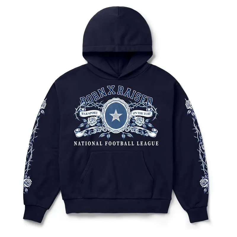 Dallas Cowboys Born x Raised Crest Hoodie - Image 2