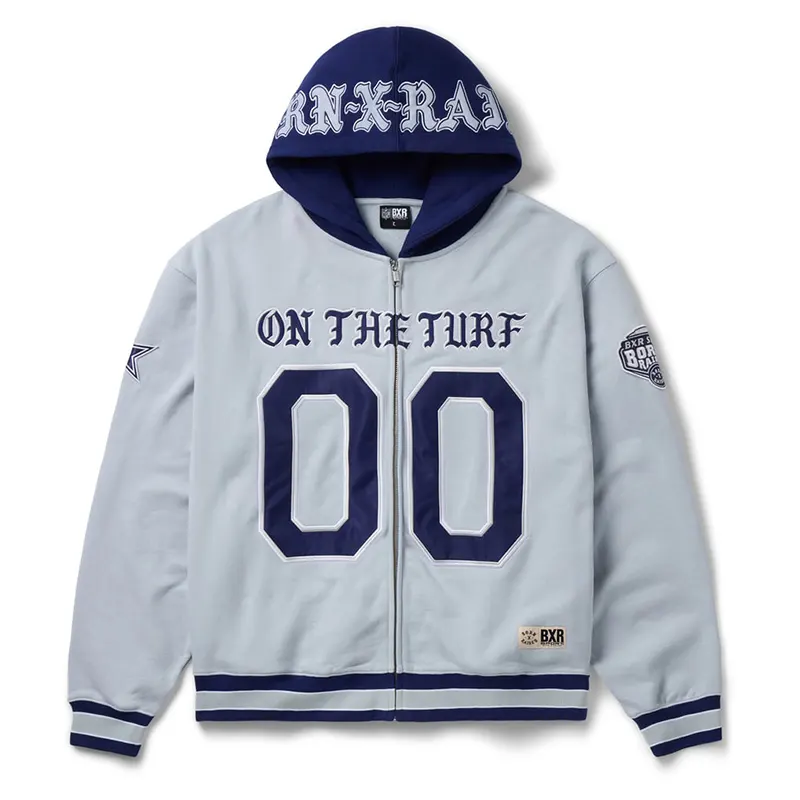 Dallas Cowboys Born x Raised Unisex On The Turf Full-Zip Hoodie - Image 2