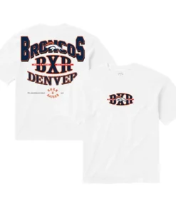 Denver Broncos Born x Raised Unisex Block Letter T-Shirt
