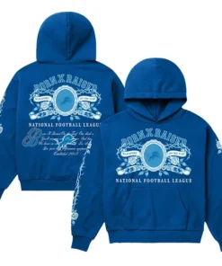 Detroit Lions Born x Raised Crest Hoodie