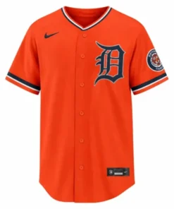 Detroit Tigers Alternate Stadium Orange Jersey