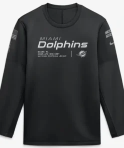 Dolphins 2026 Salute to Service Crewneck Sweatshirt