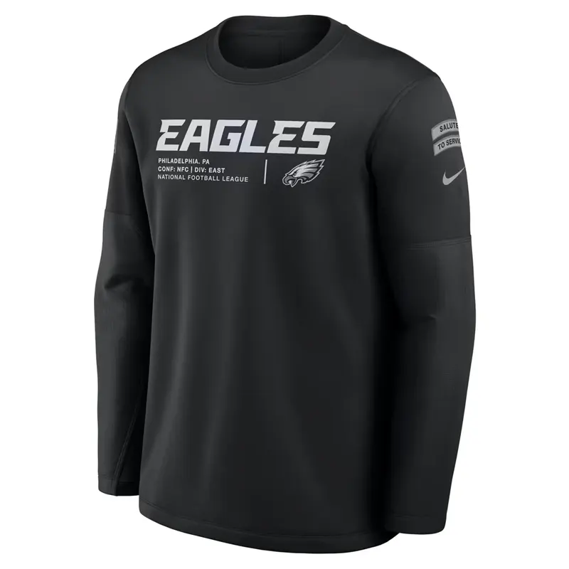 Eagles 2026 Salute to Service Crewneck Sweatshirt - Image 3