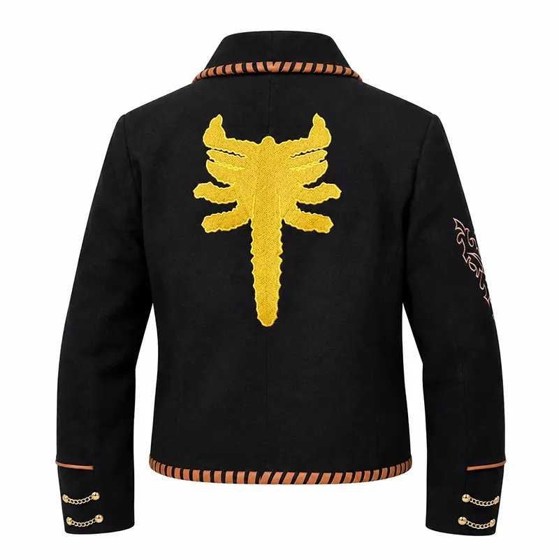 El Mariachi Scorpion Suede Jacket - Image 3