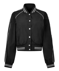 Faye Marsay Black Bomber Jacket