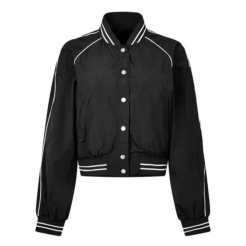 Faye Marsay Black Bomber Jacket