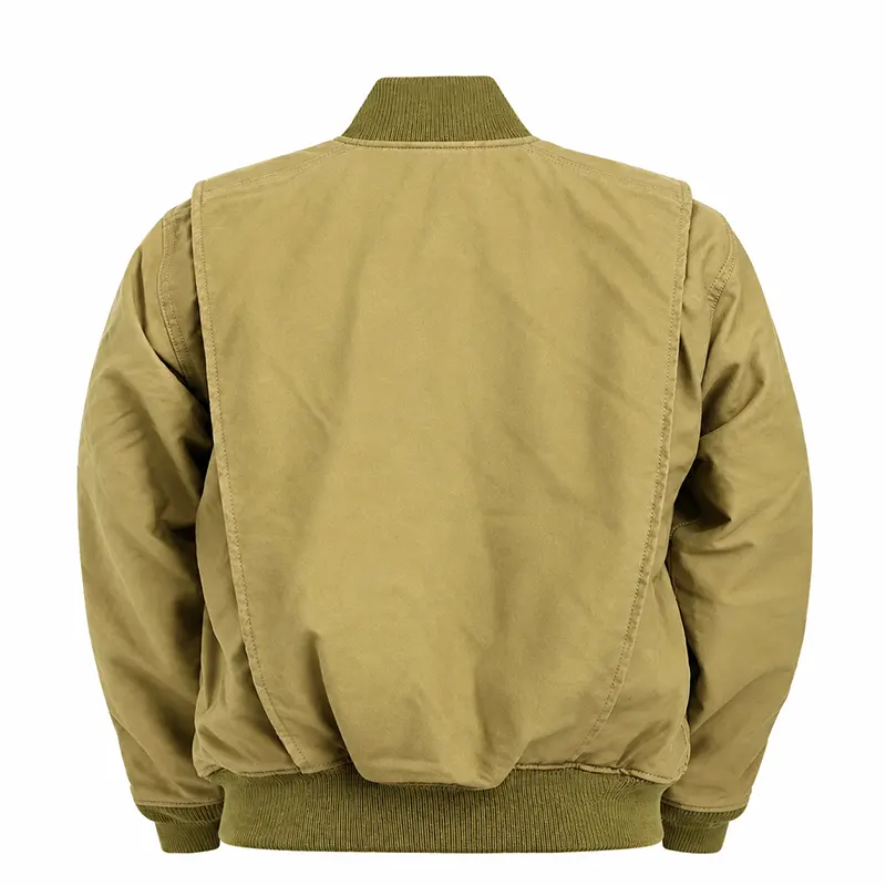Fury Brad Pitt Military Bomber Jacket - Image 2