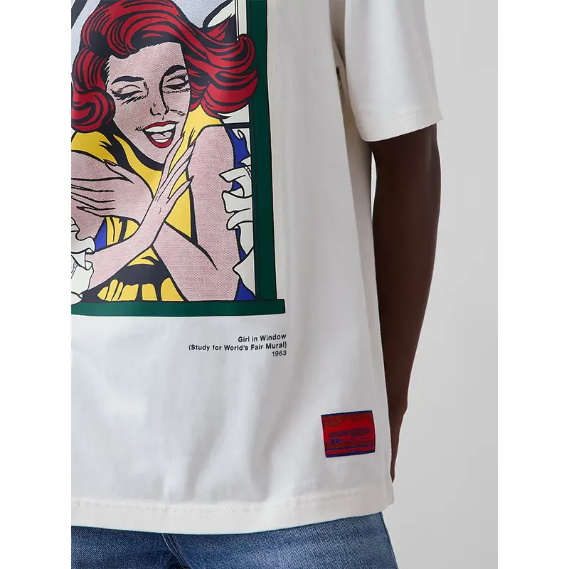 Gap x Lichtenstein Whitney Girl in Window Graphic T-Shirt - Image 7
