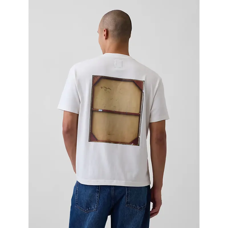 Gap x Lichtenstein Whitney Girl in Window Graphic T-Shirt - Image 3