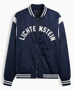 Gap x Lichtenstein Whitney Standing Explosion Varsity Jacket