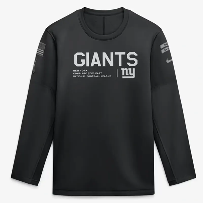 Giants 2026 Salute to Service Crewneck Sweatshirt