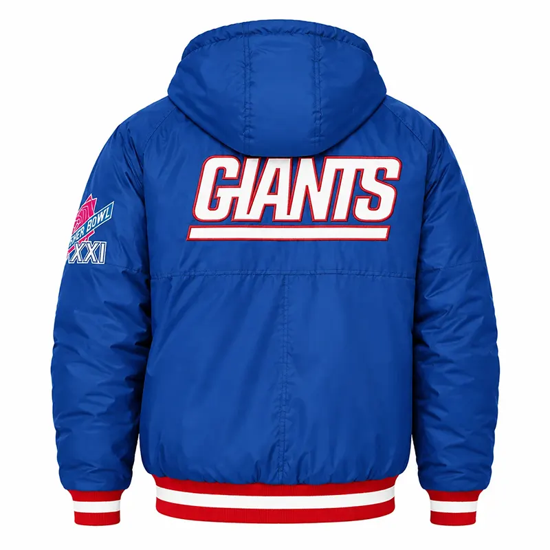 Giants x Starter Super Bowl Blue Jacket - Image 2