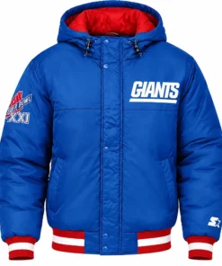 Giants x Starter Super Bowl Blue Jacket