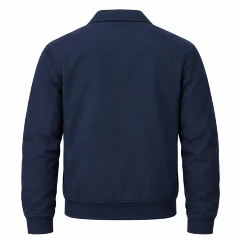 Glen Powell Blue Bomber Jacket - Image 2