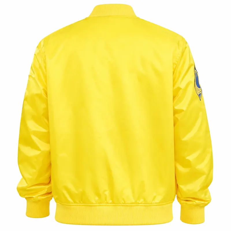 Golden State Warriors Wordmark Yellow Jacket - Image 2