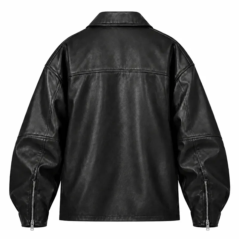 Hailey Bieber Coachella Black Bomber Jacket - Image 2