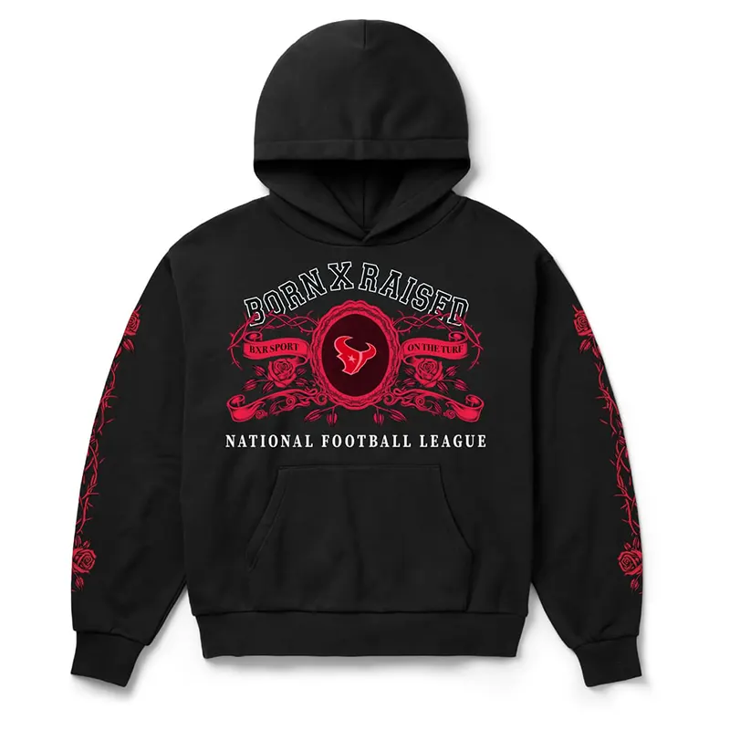 Houston Texans Born x Raised Crest Hoodie - Image 2