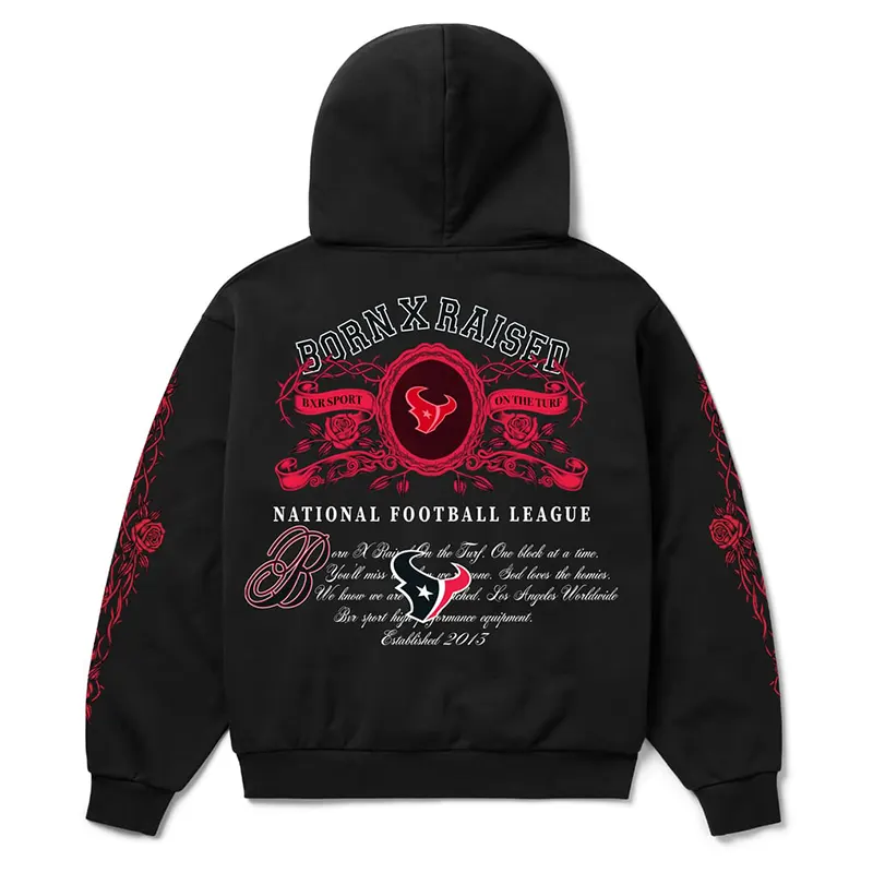 Houston Texans Born x Raised Crest Hoodie - Image 3