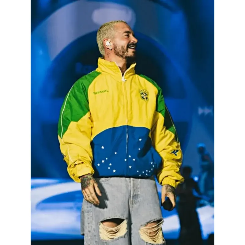 Rock Show In Rio J Balvin Intra Brazil Jacket - Image 3