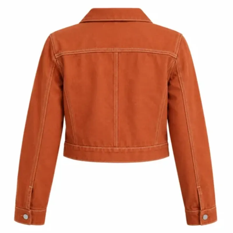 Jennifer Aarons Cropped Denim Jacket - Image 2