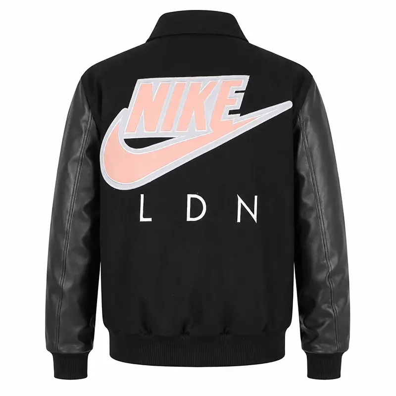 Jordan London Black Varsity Jacket - Image 2
