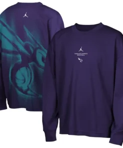Jordan x NBA Charlotte Hornets 2026 Standard Issue Long Sleeve T-Shirt