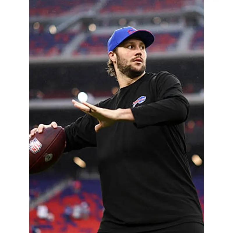 Josh Allen 2026 Buffalo Bills Long Sleeve T-Shirt - Image 3